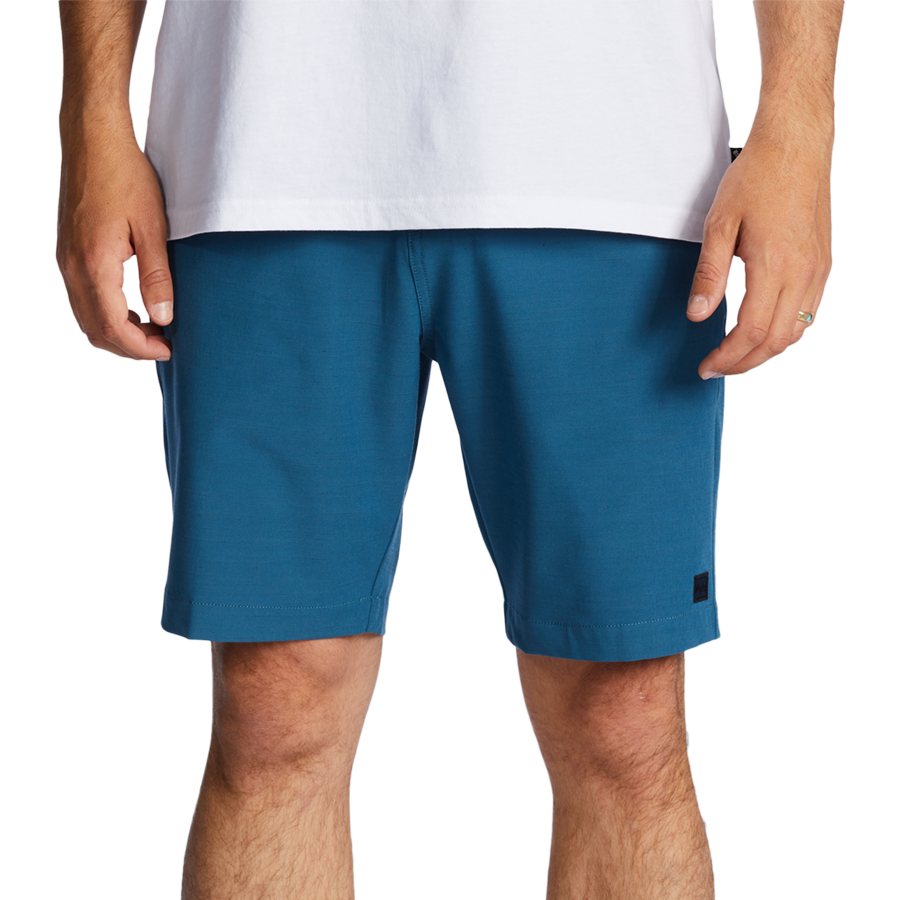 Billabong Crossfire Slub Shorts - Men's Deep Blue