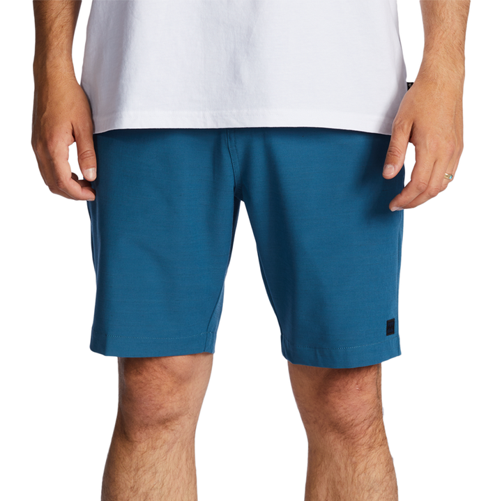 Billabong Crossfire Slub Shorts - Men's Deep Blue