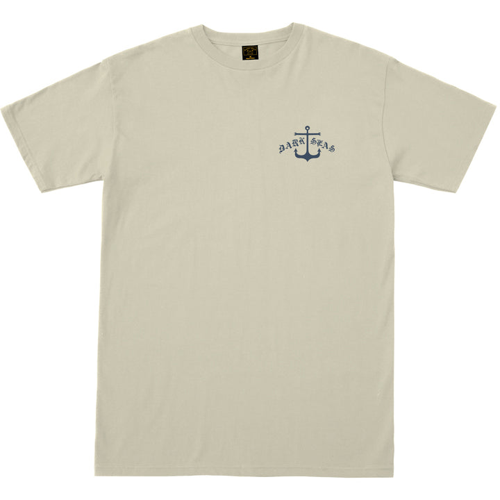 Dark Seas Pray for Surf Tee - Men's Cream