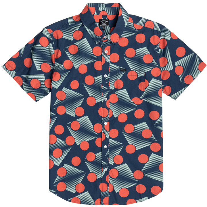 Dark Seas Ellis Woven Shirt - Men's Navy