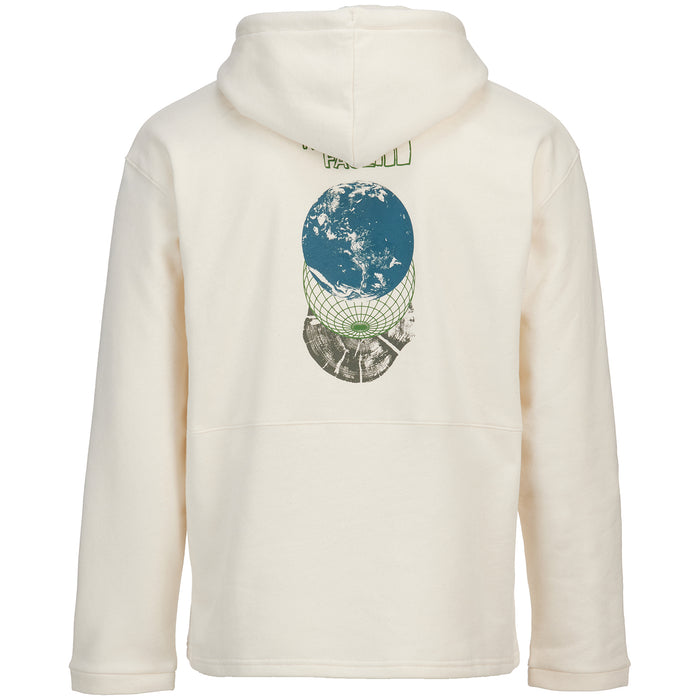 The North Face Earth Day Relaxed Fit Hoodie - Men's Unbleached/New Taupe Green