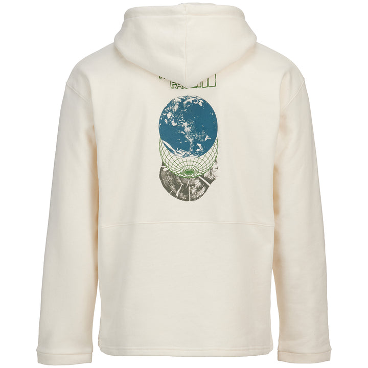 The North Face Earth Day Relaxed Fit Hoodie - Men's Unbleached/New Taupe Green