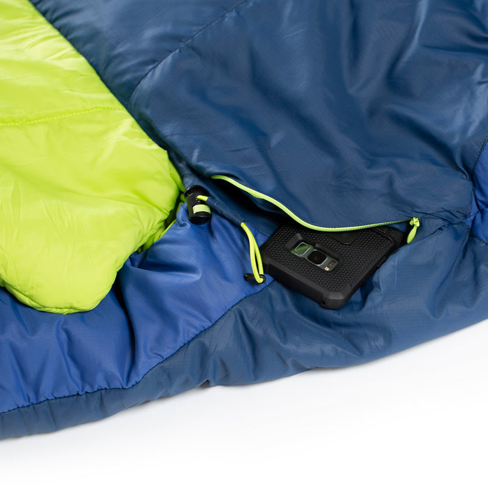 Nemo Forte Endless Promise 20 Sleeping Bag Abyss/Green Sheen