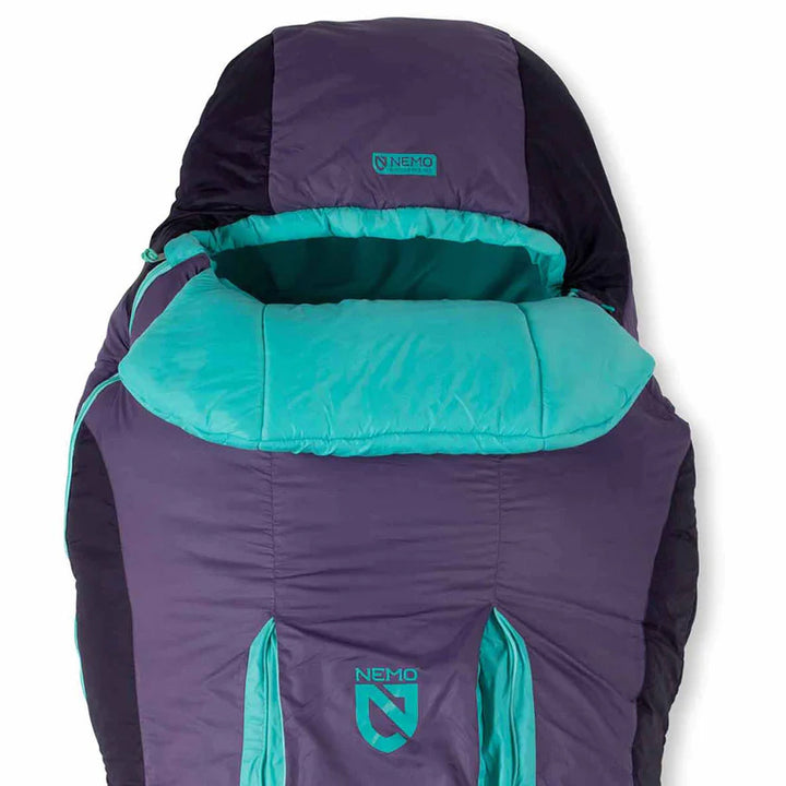 Nemo Forte Endless Promise 20 Sleeping Bag - Women's Abyss/Hazy Aqua
