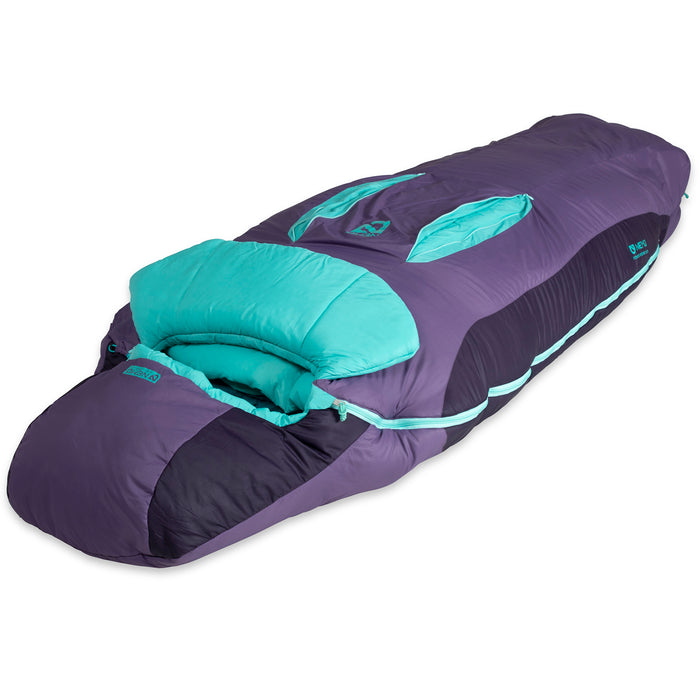 Nemo Forte Endless Promise 20 Sleeping Bag - Women's Abyss/Hazy Aqua