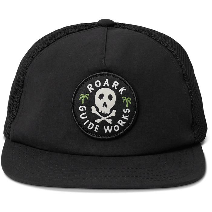 Roark Guideworks 5 Panel Hat Black
