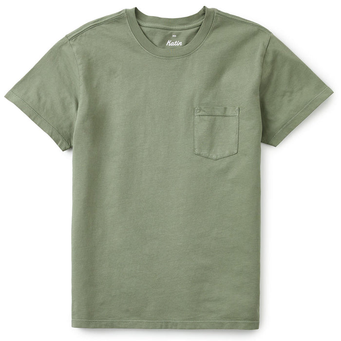 Katin Base Tee - Men's Olive Sand Wash