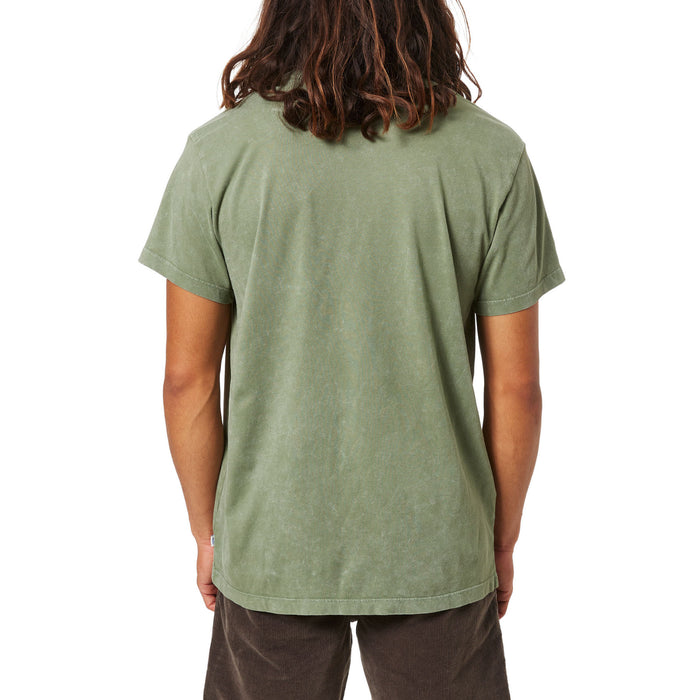 Katin Base Tee - Men's Olive Sand Wash