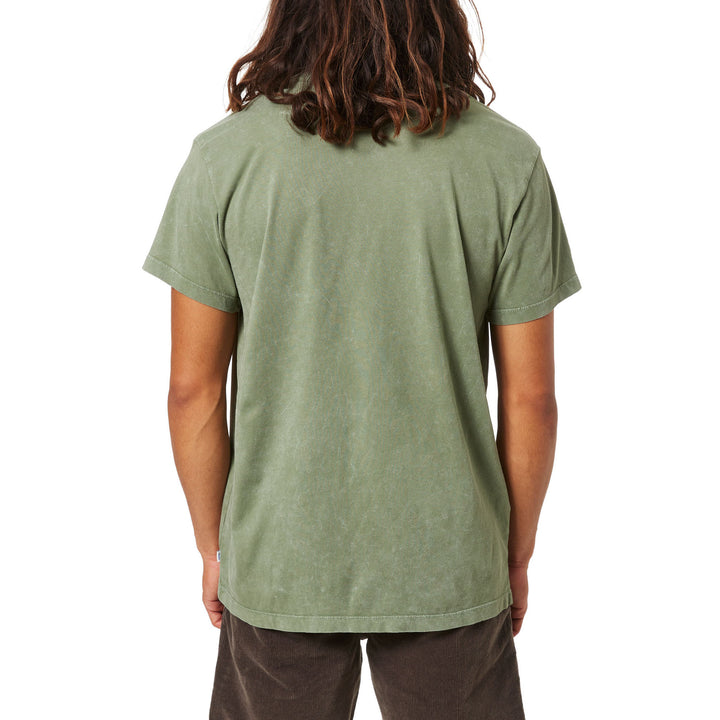 Katin Base Tee - Men's Olive Sand Wash