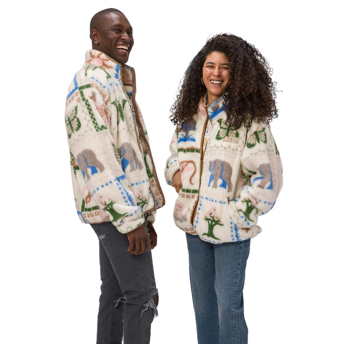 Parks Project We Are Nature Trail Sherpa Jacket - Unisex Multi Color