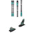 K2 Mindbender 85 Skis - Women's + Marker Squire 11 Ski Bindings 2023