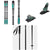 K2 Mindbender 85 Skis - Women's + Marker Squire 11 Ski Bindings + evo Merge Ski Poles