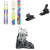 Line Skis Pandora 94 Skis - Women's + Salomon Warden MNC 13 Ski Bindings + Atomic Hawx Ultra 95 S W GW Ski Boots - Women's 2023