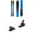 Blizzard Rustler 10 Skis + Salomon Warden MNC 13 Ski Bindings 2023