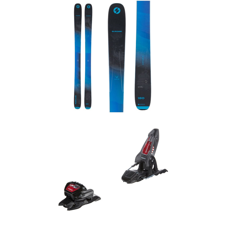 Blizzard Rustler 10 Skis + Marker Griffon 13 ID Ski Bindings