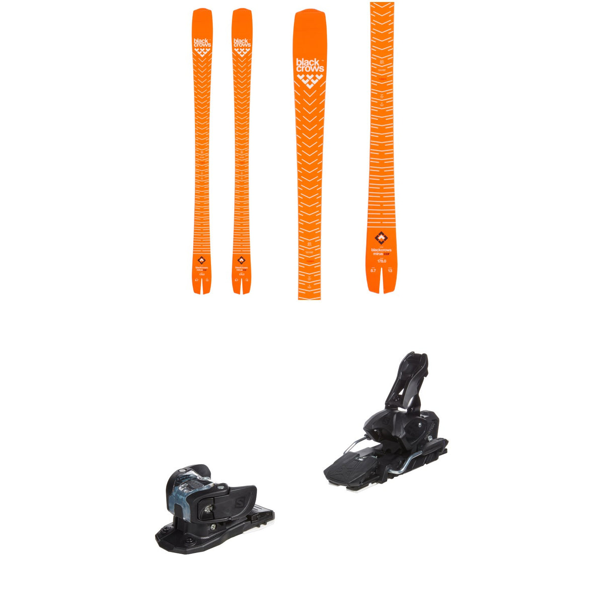 Black Crows Mirus Cor Skis + Salomon Warden MNC 13 Ski Bindings 2023