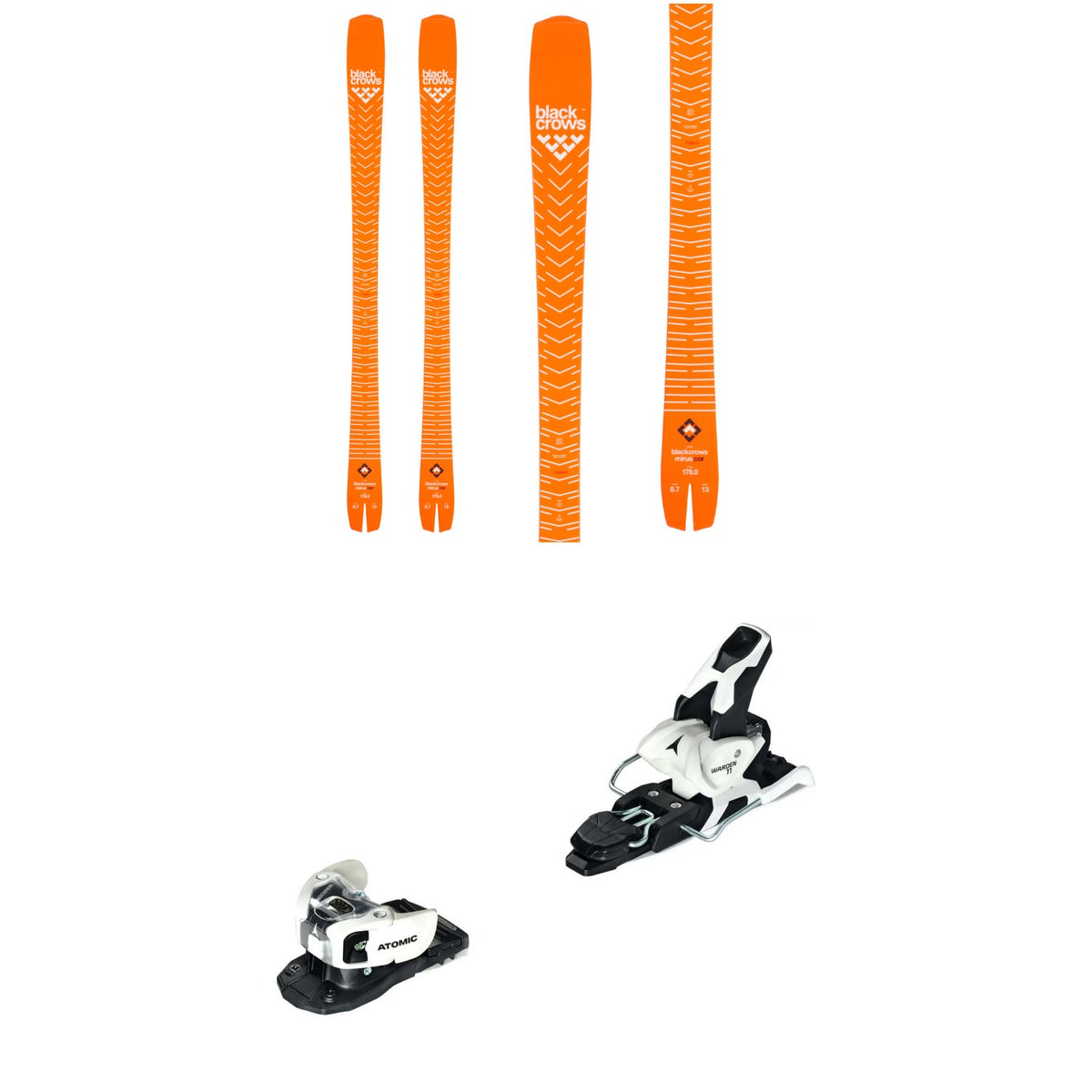 Black Crows Mirus Cor Skis + Atomic Warden MNC 11 Ski Bindings 2023