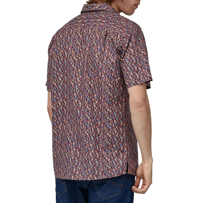 Patagonia Back Step Short-Sleeve Button-Down Shirt Intertwined Hands: Evening Mauve