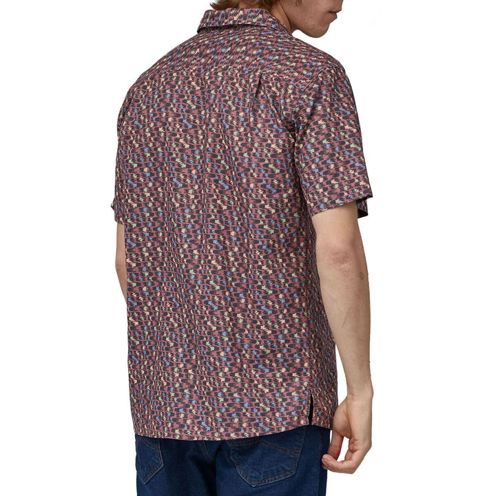 Patagonia Back Step Short-Sleeve Button-Down Shirt Intertwined Hands: Evening Mauve