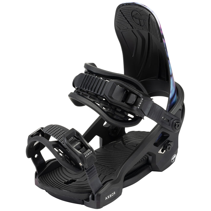 Arbor Sapling Snowboard Bindings - Kids' 2024 Tie-Dye