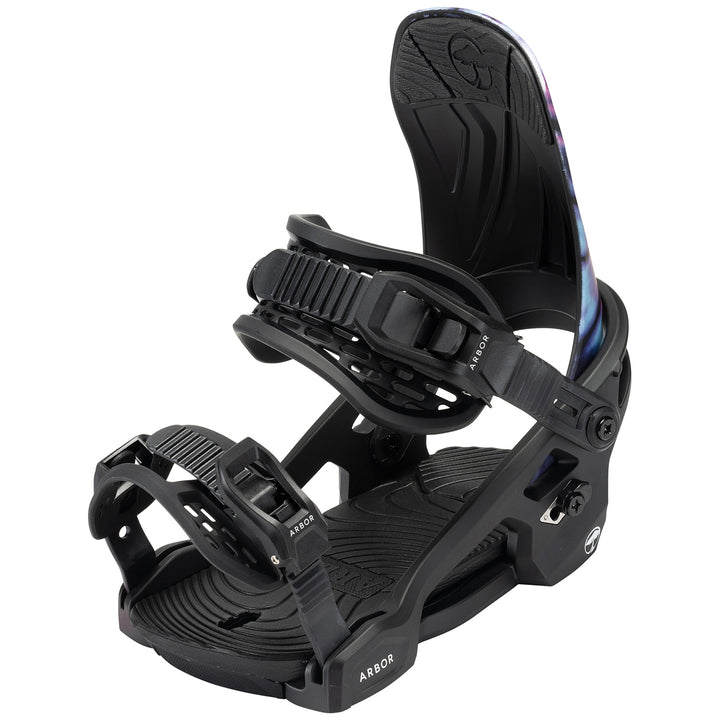 Arbor Sapling Snowboard Bindings - Kids' 2024 Tie-Dye