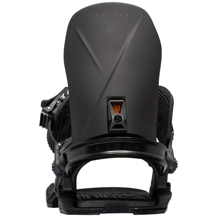 Arbor Hemlock Snowboard Bindings 2024 Black