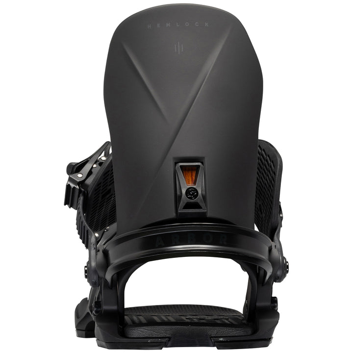Arbor Hemlock Snowboard Bindings 2024 Black