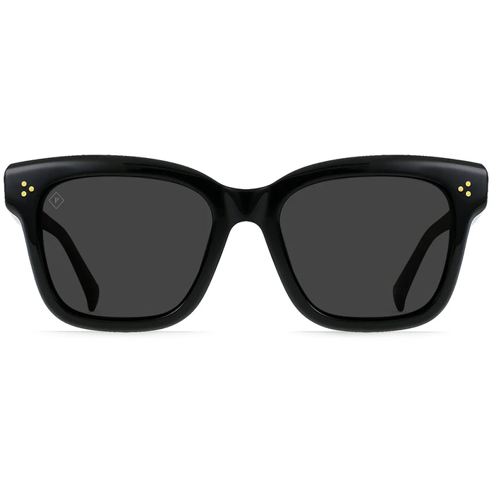 RAEN Breya Sunglasses Recycled Black/Smoke Polarized