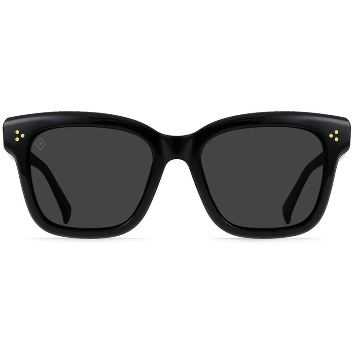 RAEN Breya Sunglasses Recycled Black/Smoke Polarized