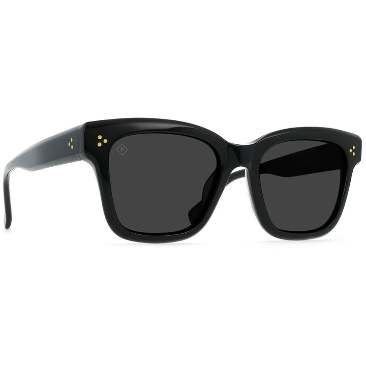 RAEN Breya Sunglasses Recycled Black/Smoke Polarized