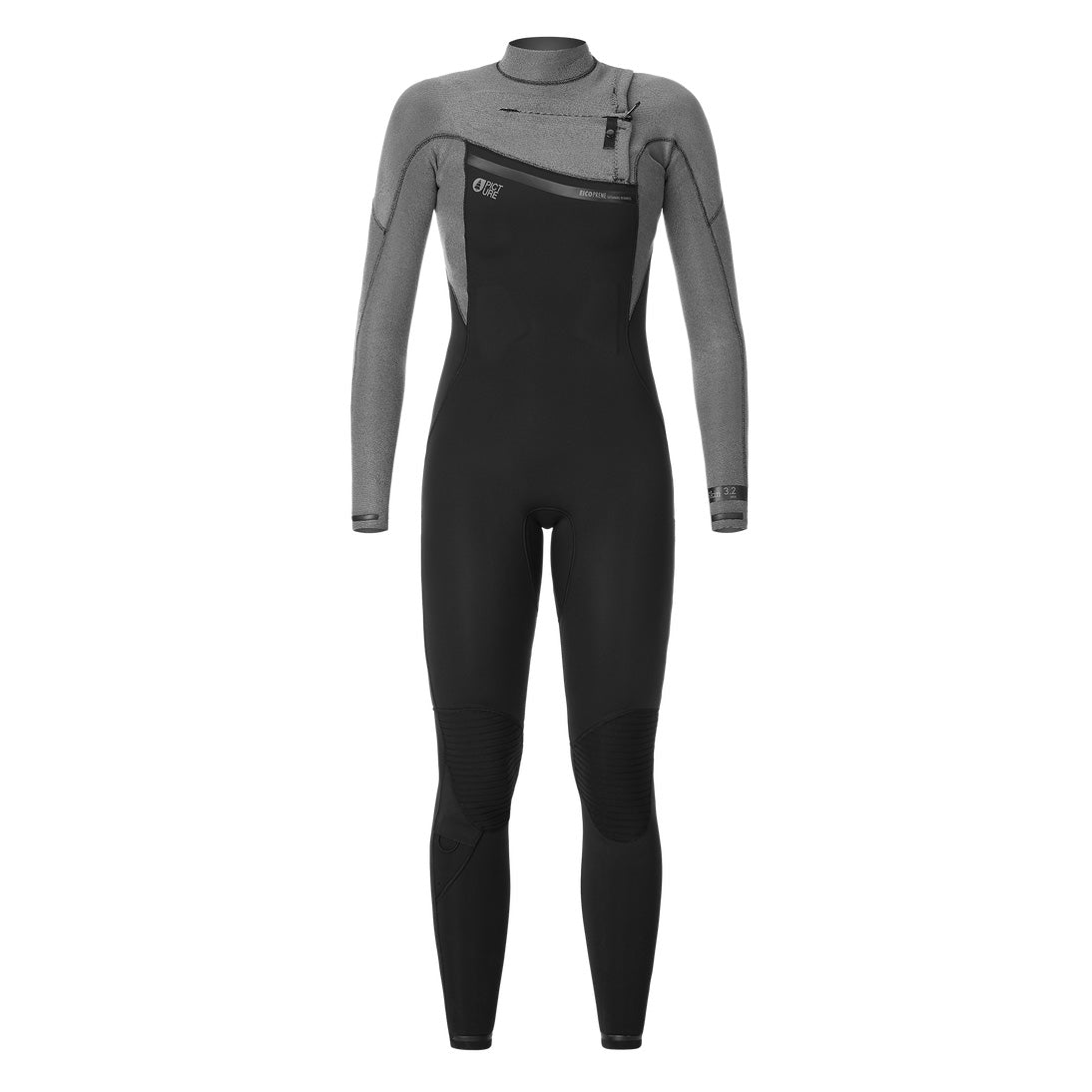 Picture Organic 3/2 Equation Flexskin Front Zip Wetsuit Black