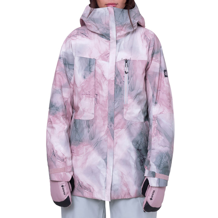 686 Mantra Insulated Jacket - Women's Dusty Mauve Marble