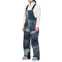 686 Geode Thermagraph Bibs - Women's Spearmint Spray::Spearmint Spray