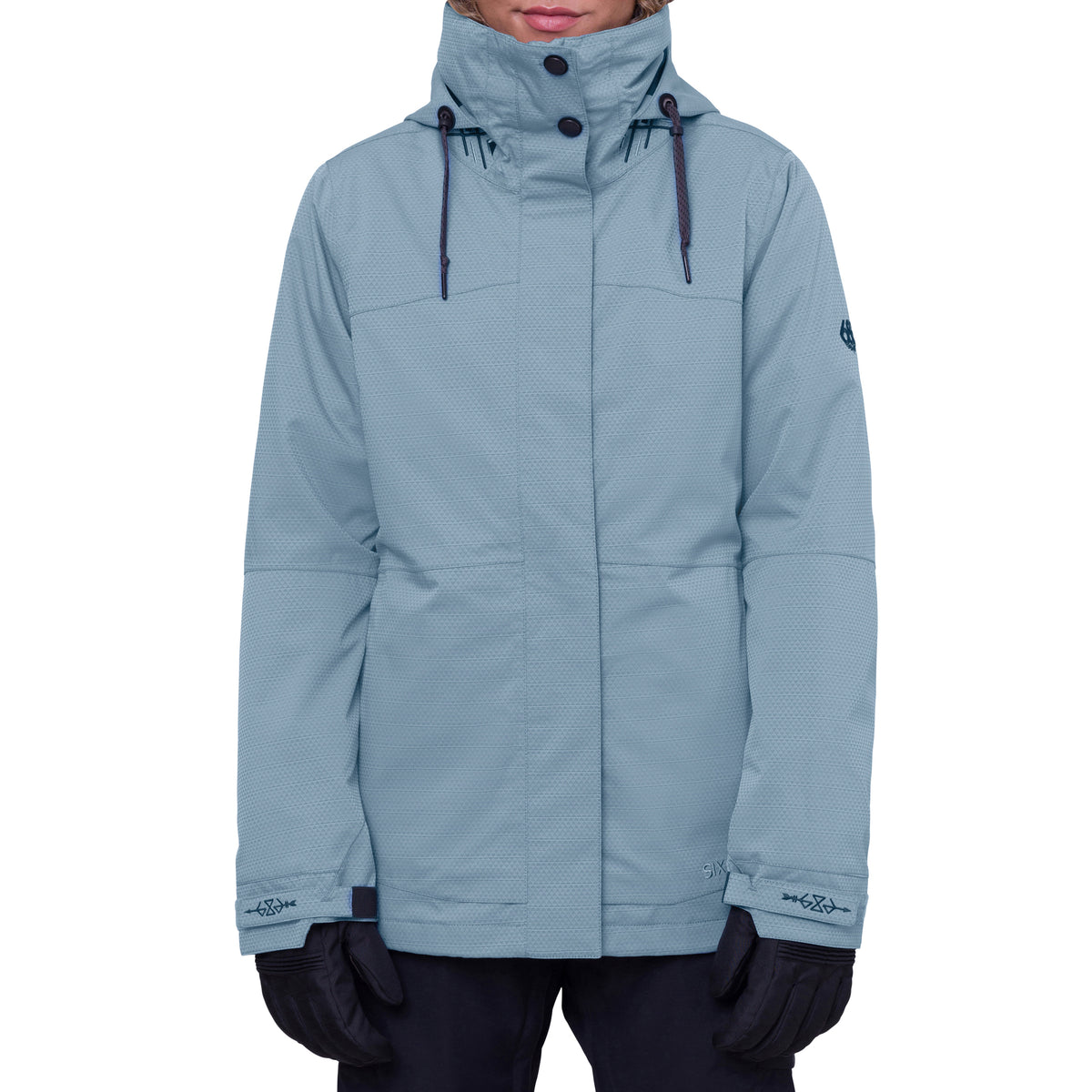 686 Smarty 3-in-1 Spellbound Jacket - Women's Steel Blue Jacquard