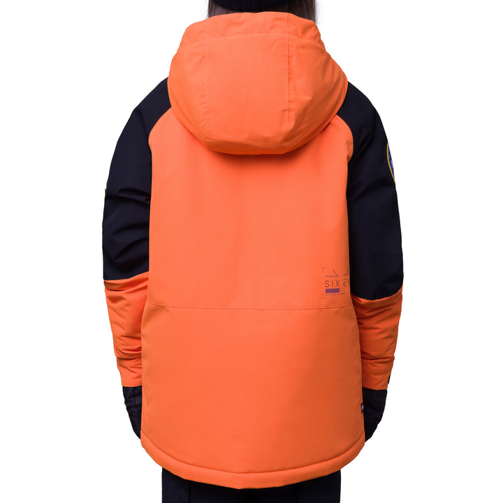 686 Exploration Insulated Jacket - Boys' Nasa Orange Black