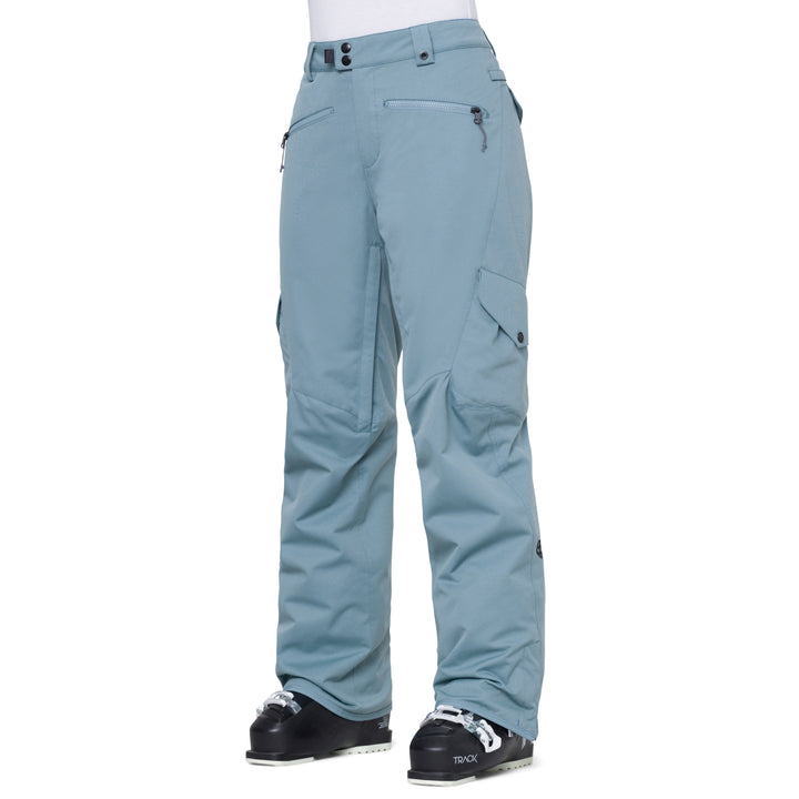 686 Aura Insulated Cargo Pants - Women's Steel Blue
