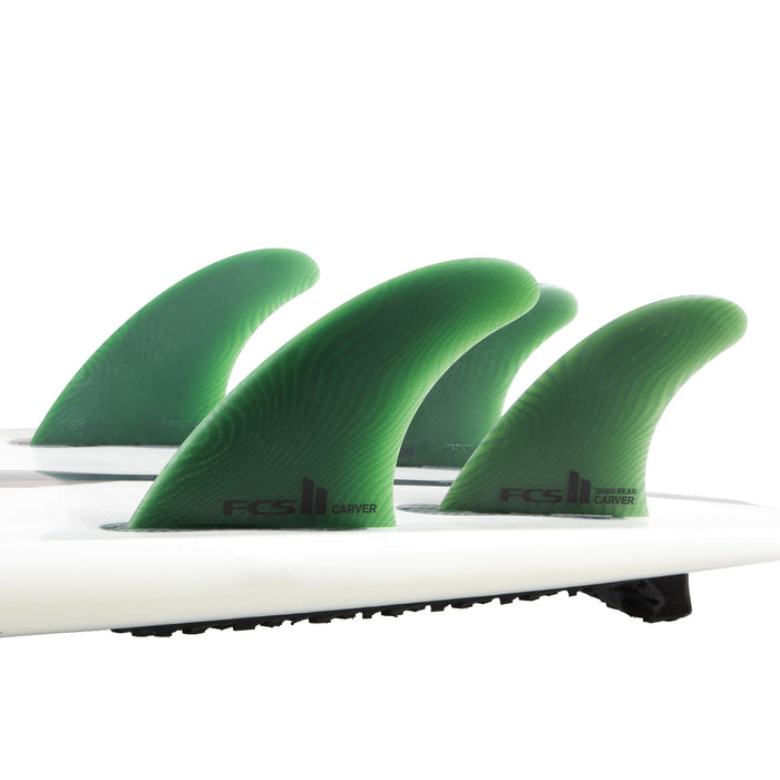 FCS II Carver Neo Glass Large Tri-Quad Fin Set Sage