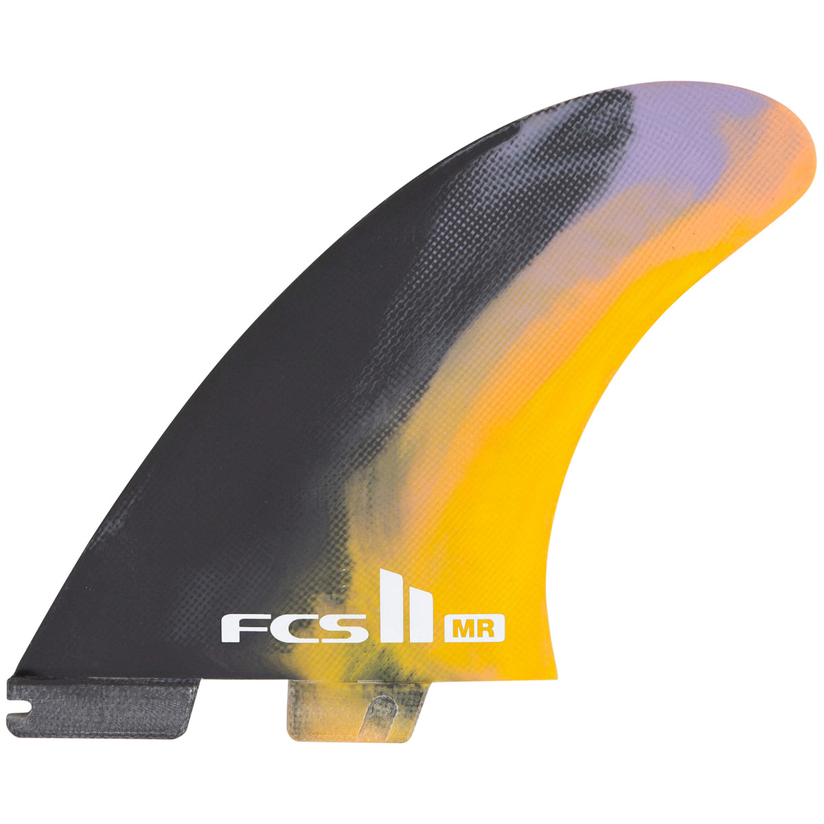FCS II MR PC X-Large Tri Fin Set Black/Colour Swirl