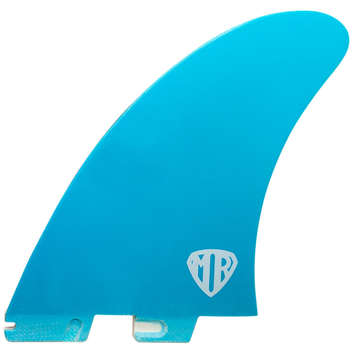 FCS II MR Freeride PG Twin Fin Set Blue/Red/White
