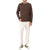 Rhythm Mohair Fishermans Knit Sweater - Men's Brown