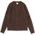 Rhythm Mohair Fishermans Knit Sweater - Men's Brown