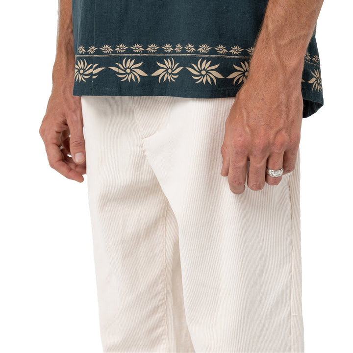Rhythm Cord Trousers - Men's Natural