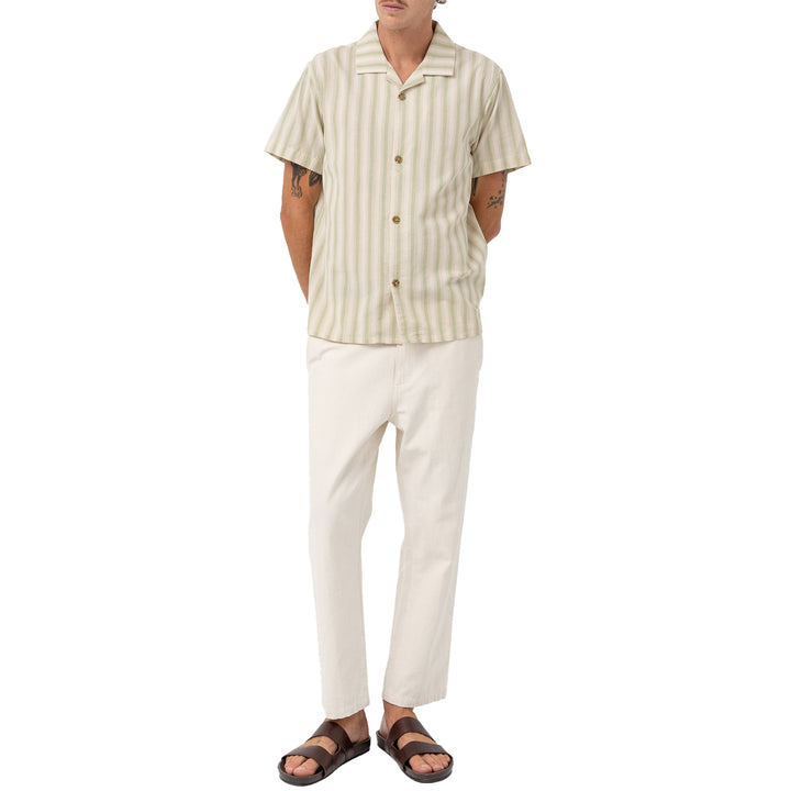 Rhythm Vacation Short-Sleeve Shirt - Men's Natural