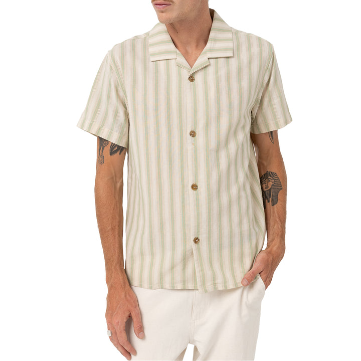 Rhythm Vacation Short-Sleeve Shirt - Men's Natural