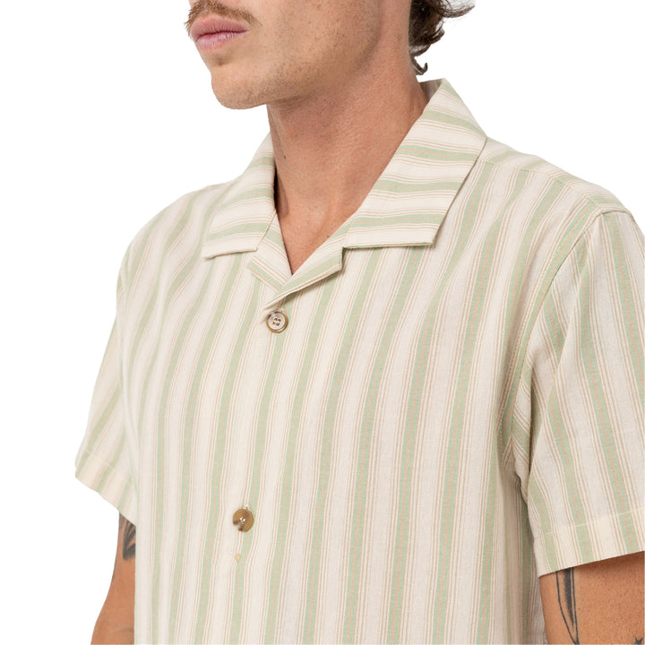 Rhythm Vacation Short-Sleeve Shirt - Men's Natural