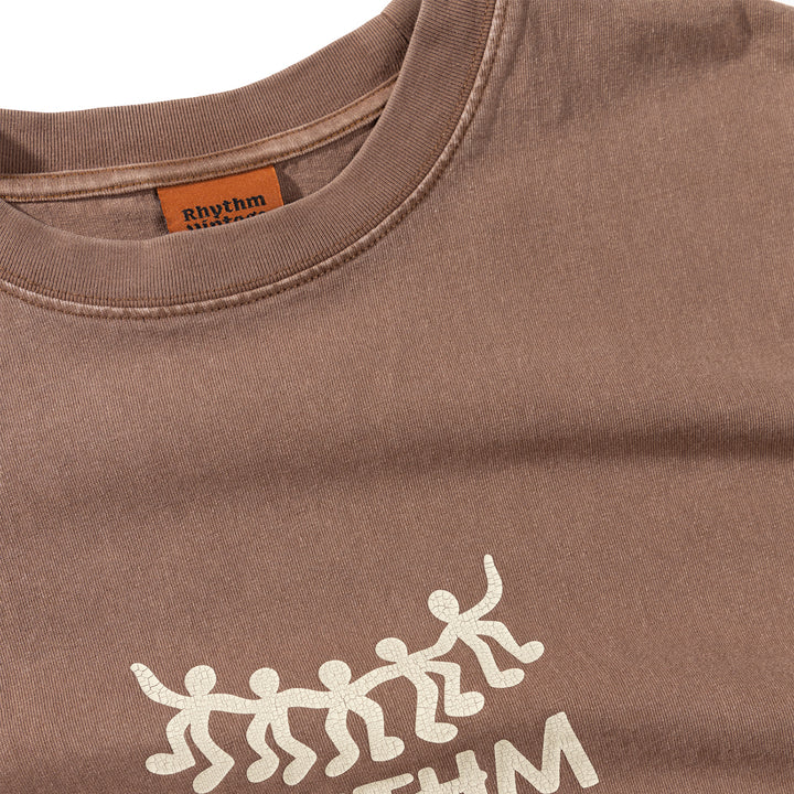 Rhythm 20 Year Vintage Short-Sleeve T-Shirt - Men's Brown