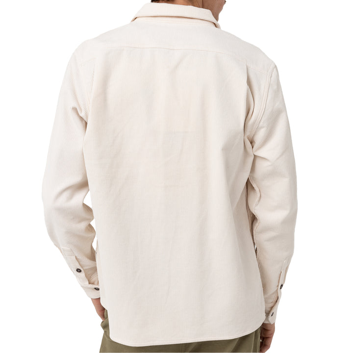 Rhythm Cord Long-Sleeve Shirt - Men's Natural