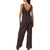 Rhythm Dawn Wide Leg Jumpsuit - Women's Chocolate