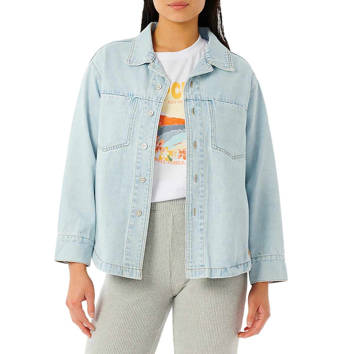 Rip Curl Venice Jacket - Women's Light Blue