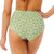 Rip Curl Summer Check Jacquard Boyleg Bikini Bottom - Women's Green